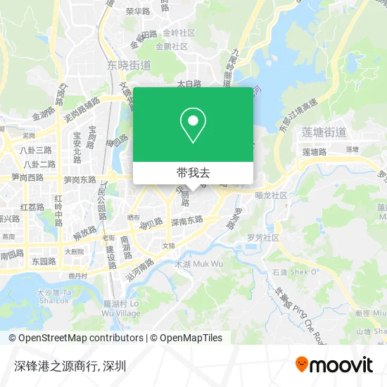 深锋港之源商行地图