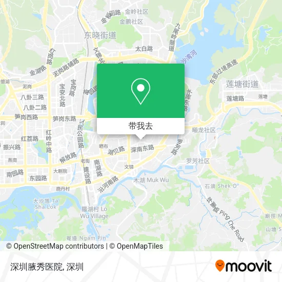 深圳腋秀医院地图