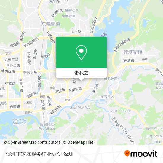 深圳市家庭服务行业协会地图