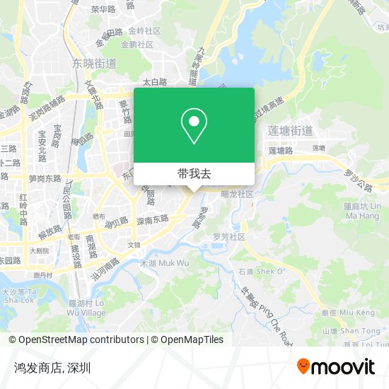 鸿发商店地图