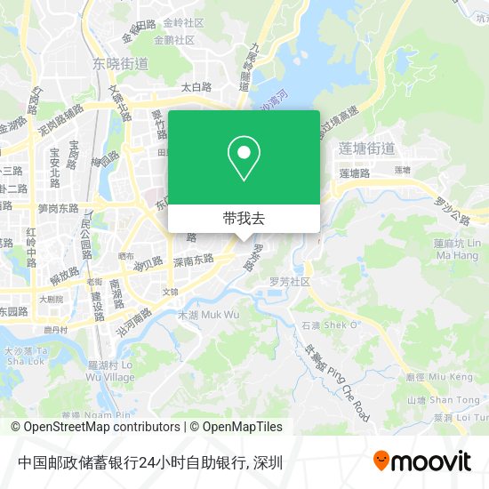 中国邮政储蓄银行24小时自助银行地图