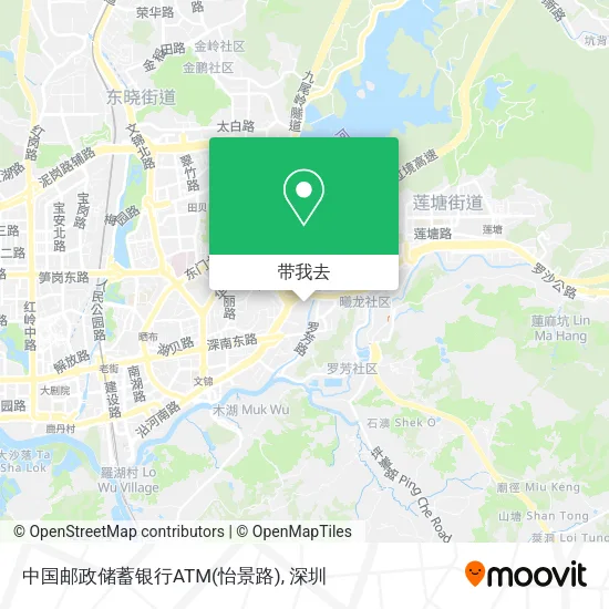 中国邮政储蓄银行ATM(怡景路)地图