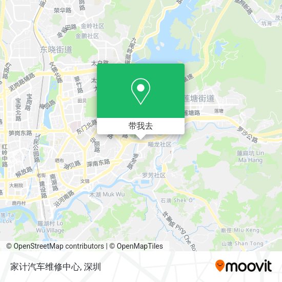 家计汽车维修中心地图