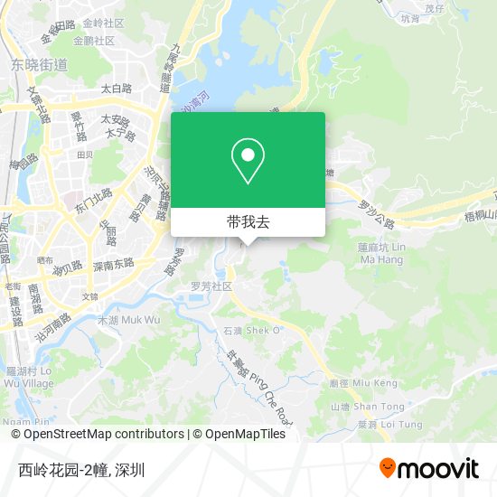 西岭花园-2幢地图