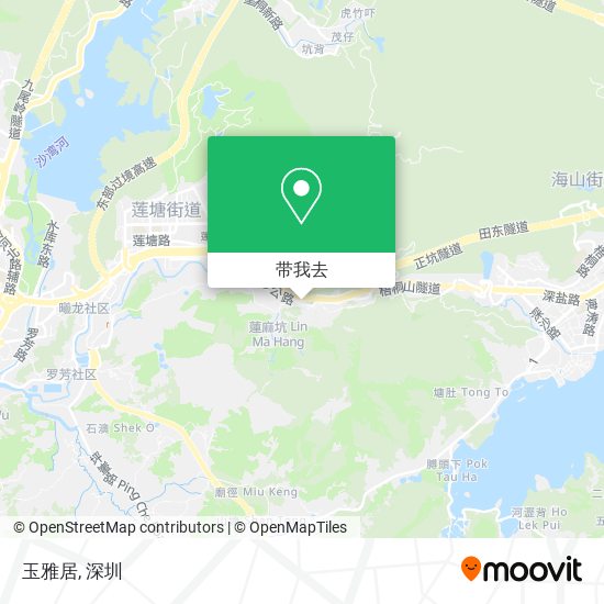 玉雅居地图