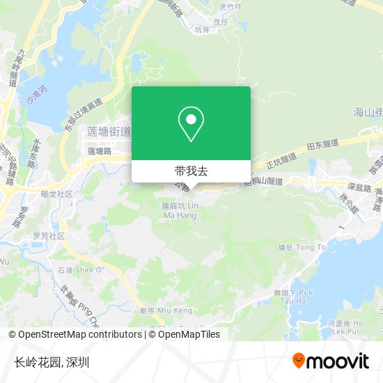 长岭花园地图