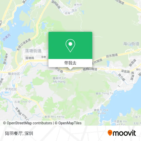 陆羽餐厅地图