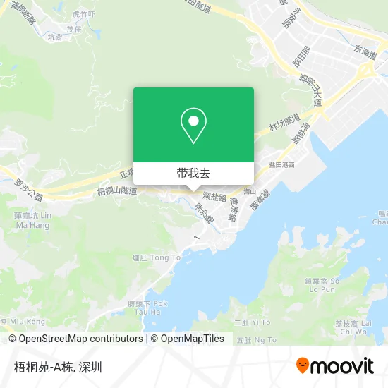 梧桐苑-A栋地图