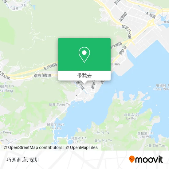 巧园商店地图