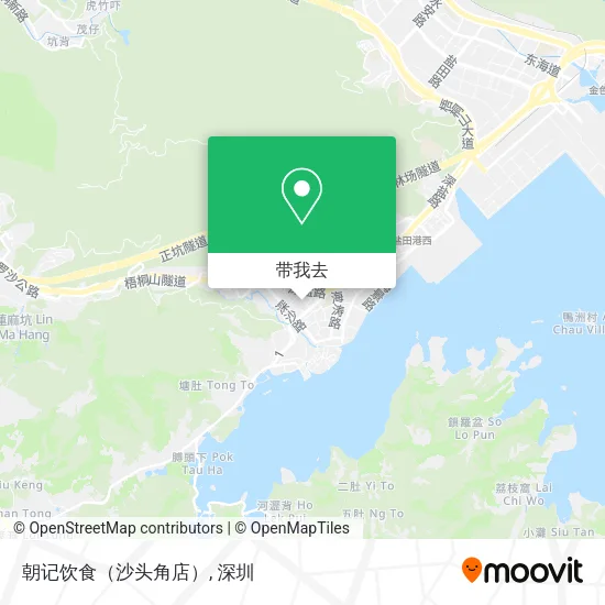 朝记饮食（沙头角店）地图