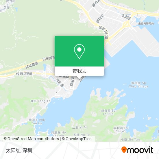 太阳红地图