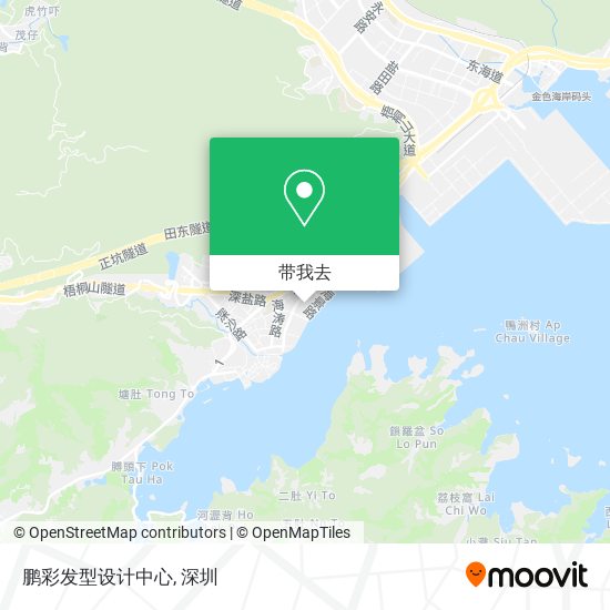 鹏彩发型设计中心地图