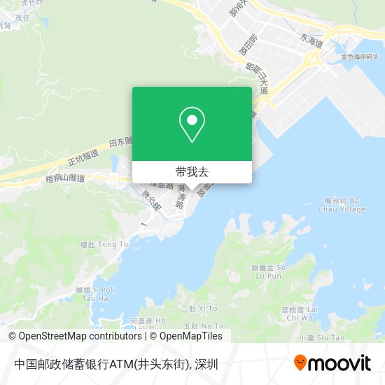 中国邮政储蓄银行ATM(井头东街)地图