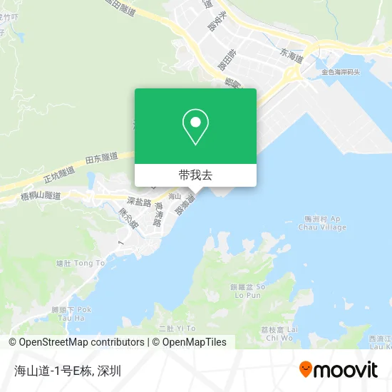 海山道-1号E栋地图
