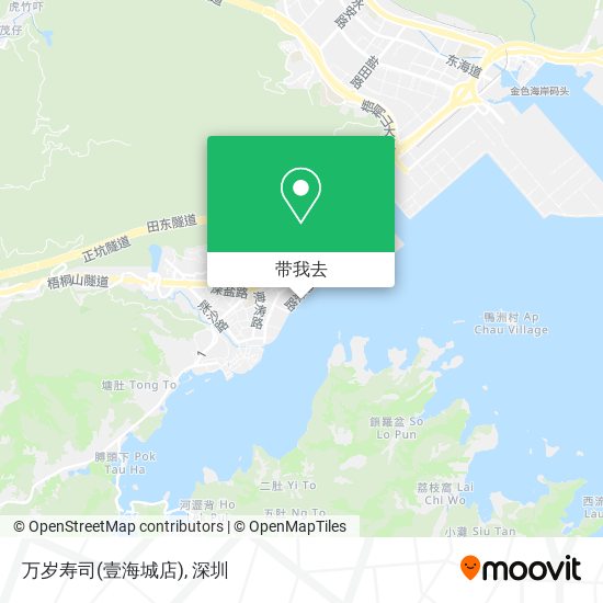万岁寿司(壹海城店)地图