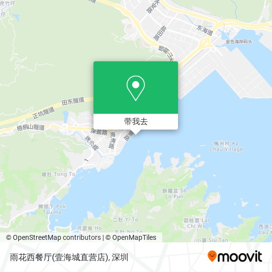 雨花西餐厅(壹海城直营店)地图