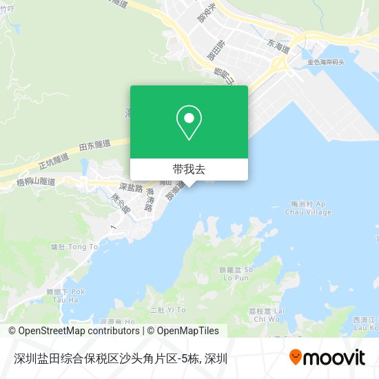 深圳盐田综合保税区沙头角片区-5栋地图