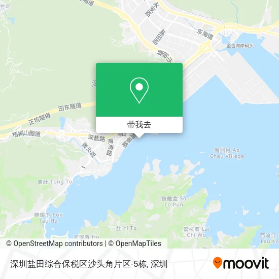 深圳盐田综合保税区沙头角片区-5栋地图