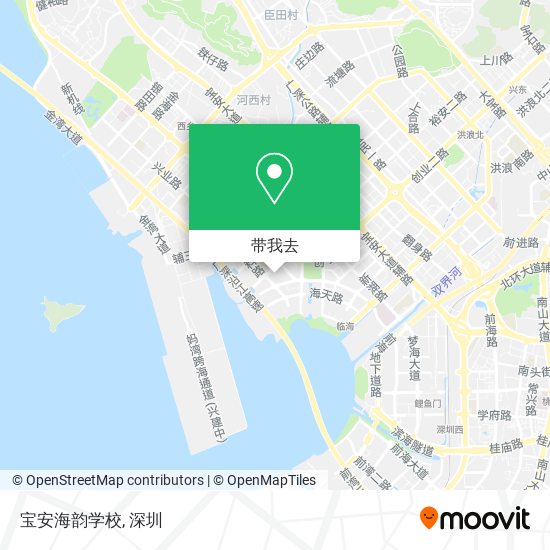 宝安海韵学校地图