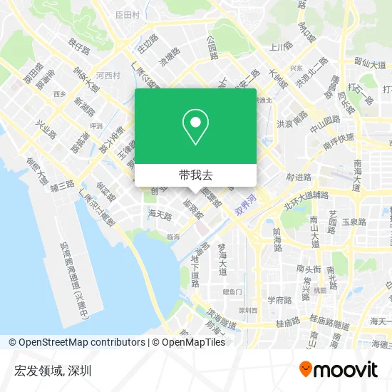 宏发领域地图