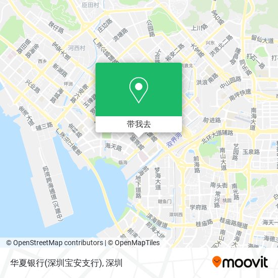华夏银行(深圳宝安支行)地图