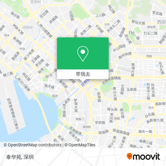 泰华苑地图