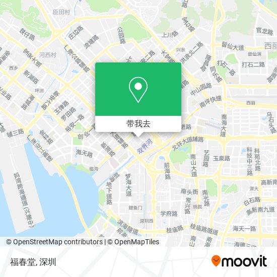 福春堂地图