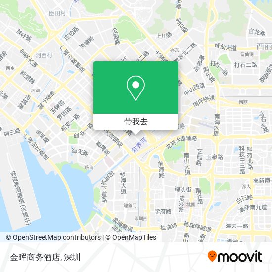 金晖商务酒店地图