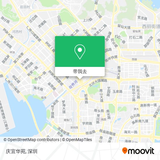 庆宜华苑地图