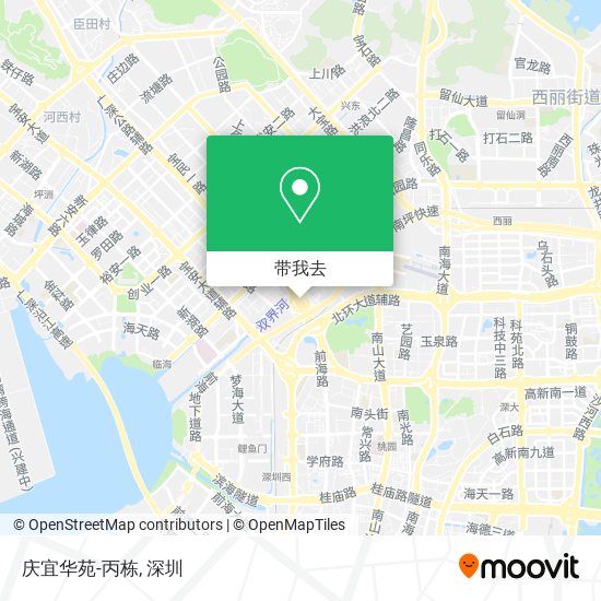 庆宜华苑-丙栋地图