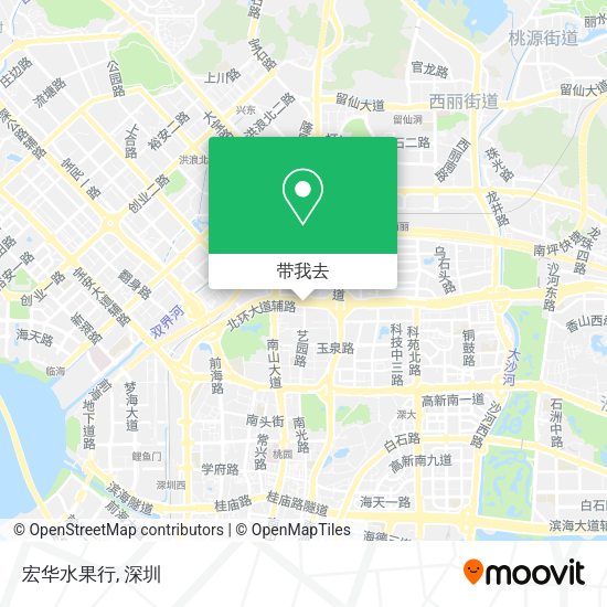 宏华水果行地图