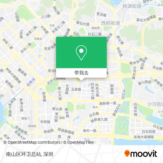南山区环卫总站地图