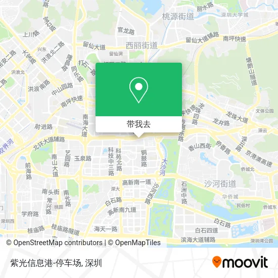 紫光信息港-停车场地图