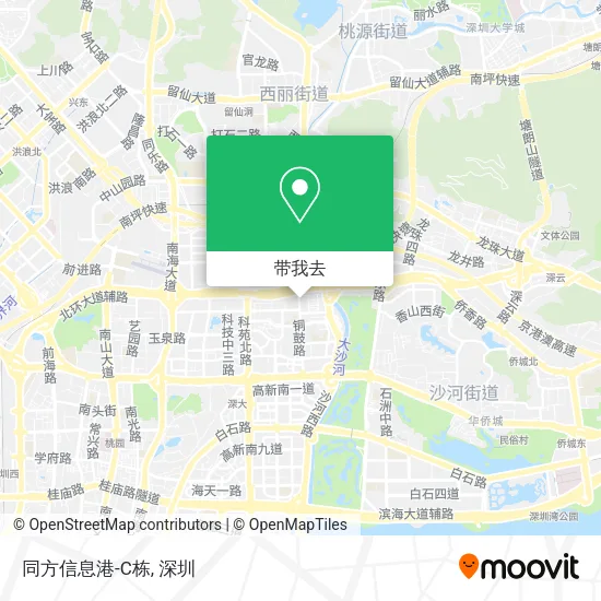 同方信息港-C栋地图