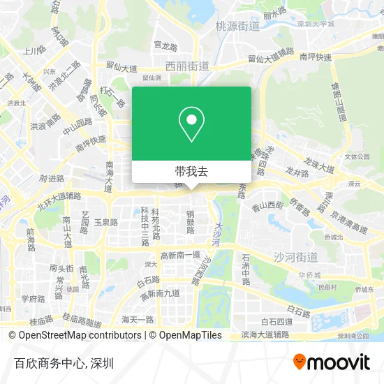 百欣商务中心地图
