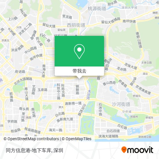 同方信息港-地下车库地图