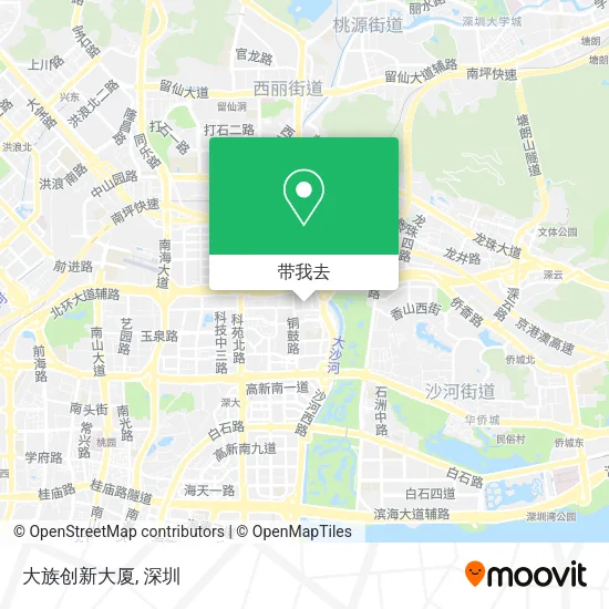 大族创新大厦地图
