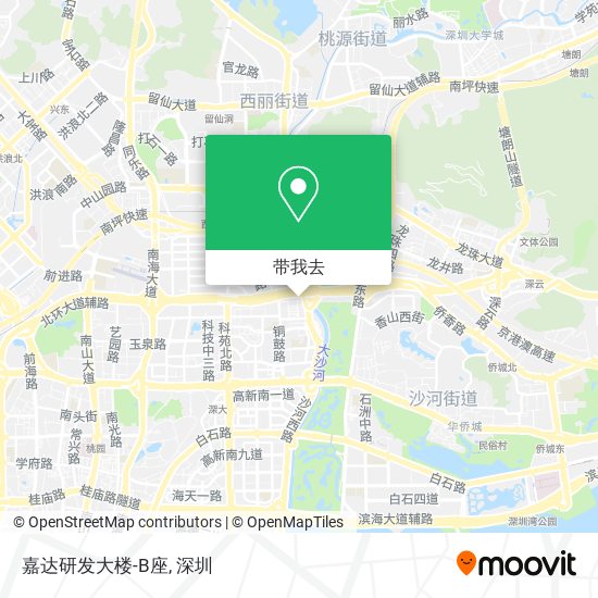 嘉达研发大楼-B座地图