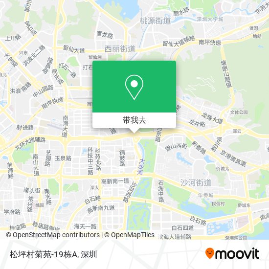 松坪村菊苑-19栋A地图
