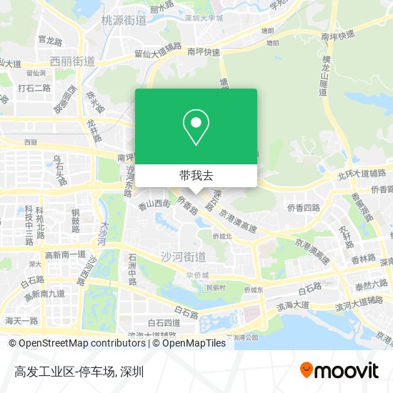高发工业区-停车场地图