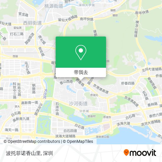 波托菲诺香山里地图