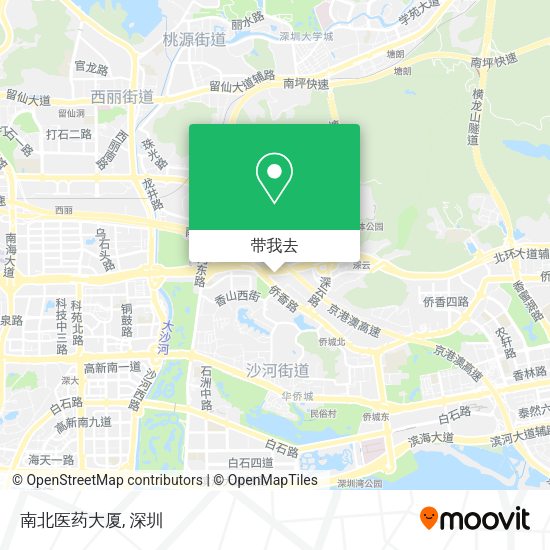 南北医药大厦地图