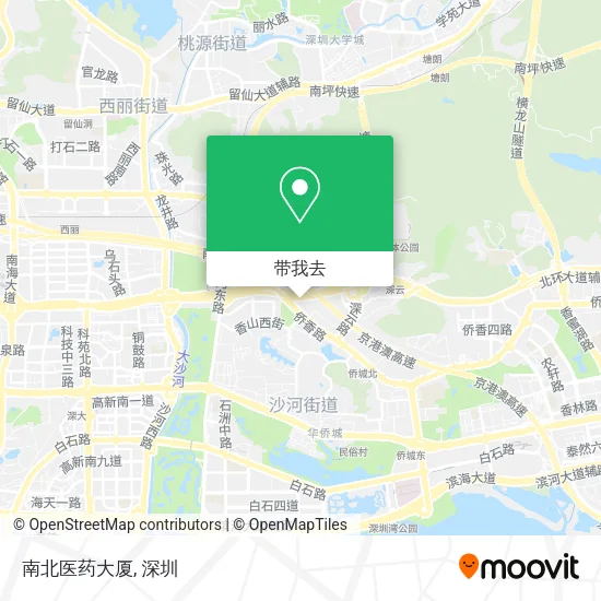 南北医药大厦地图