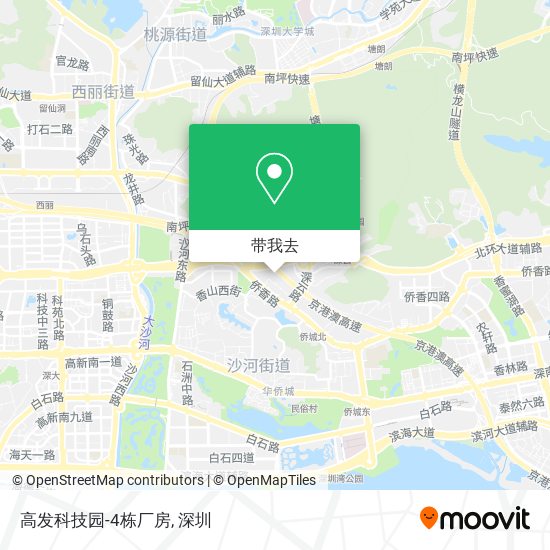 高发科技园-4栋厂房地图