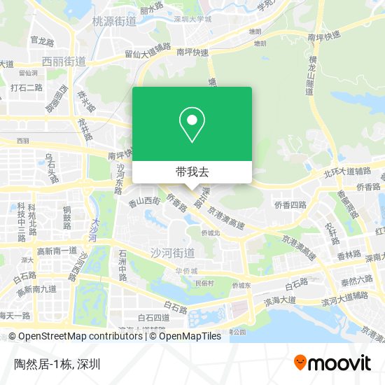 陶然居-1栋地图