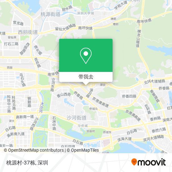 桃源村-37栋地图