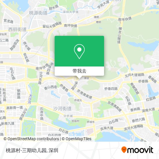 桃源村-三期幼儿园地图