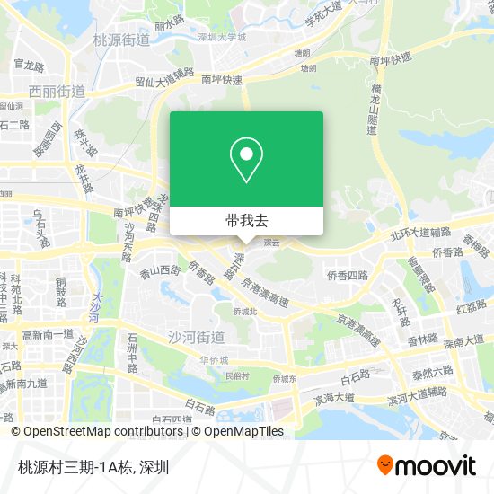 桃源村三期-1A栋地图