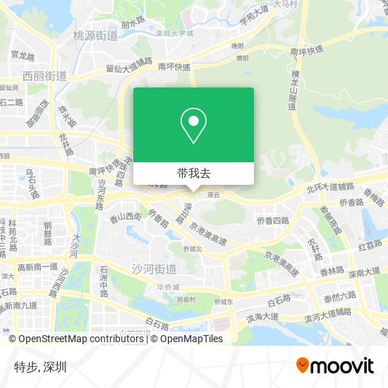 特步地图