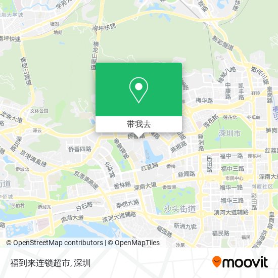 福到来连锁超市地图